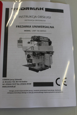 Будкрам купити Універсальний фрезерний верстат CORMAK UWF 150 SERVO Універсальний фрезерний верстат CORMAK UWF 150 SERVO 5