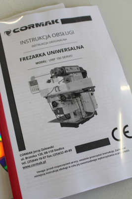 Будкрам купити Універсальний фрезерний верстат CORMAK UWF 150 SERVO Універсальний фрезерний верстат CORMAK UWF 150 SERVO 6