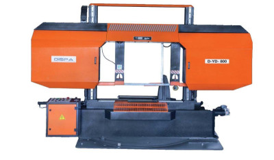 Будкрам купити Напівавтоматична двоколонна стрічкова пилка DISPA MAKINA D-YD 800