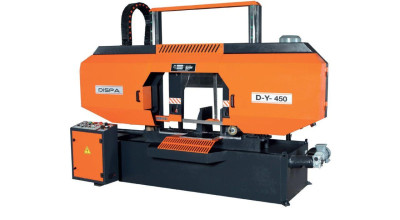 Будкрам купити Напівавтоматична двоколонна стрічкова пилка DISPA MAKINA D-Y 450