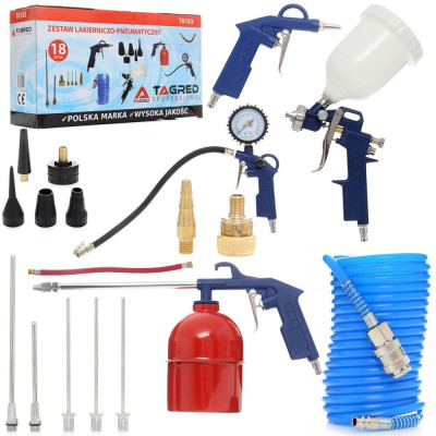 Будкрам купити Набір пневматичного інструменту TAGRED TA103 Набір пневматичного інструменту TAGRED TA103 2
