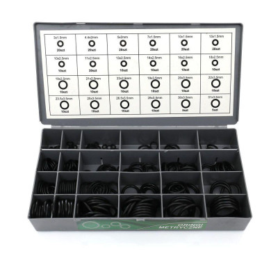 Будкрам купити Набір метричних ущільнюючих кілець HNBR, гумових прокладок, O-ring TAGRED TA1407 Набір метричних ущільнюючих кілець HNBR, гумових прокладок, O-ring TAGRED TA1407 4