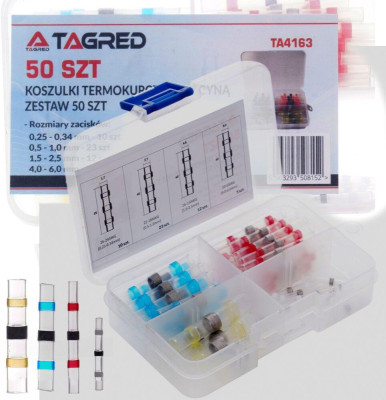 Будкрам купити Термозбіжні гільзи TAGRED TA4163