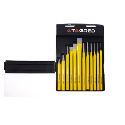 Будкрам купити Набір зубил, кернерів та пробійників TAGRED TA1068