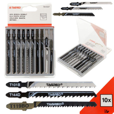 Будкрам купити Пиляльні полотна для лобзика TAGRED TA1037