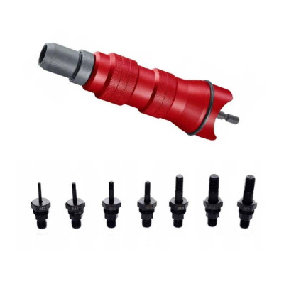 Будкрам купити Заклепочник, адаптер для шуруповерта Bass Polska BP-2916