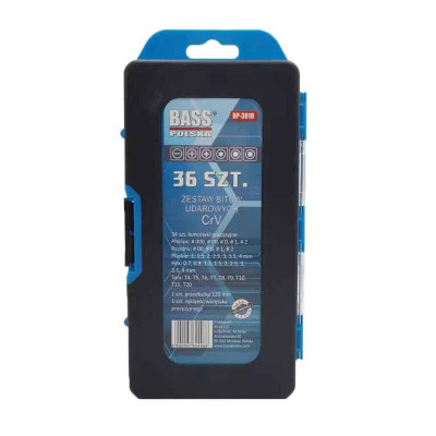 Будкрам купити Набір ударних біт, 36 шт Bass Polska BP-3818 Набір ударних біт, 36 шт Bass Polska BP-3818 4