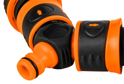 Будкрам купити Neo Tools Конектор-трійник для шланга 1/2"-3/4", двокомпонентний Neo Tools Конектор-трійник для шланга 1/2"-3/4", двокомпонентний 4