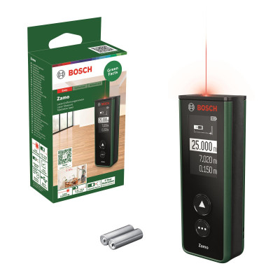 Будкрам купить Bosch Дальномер лазерный Zamo, 0.15-25м, ±2мм, 0.08кг Bosch Дальномер лазерный Zamo, 0.15-25м, ±2мм, 0.08кг 5