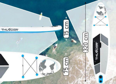 Будкрам купити SUP-дошка THUNDER PLANET-BLUE 320 SUP-дошка THUNDER PLANET-BLUE 320 2