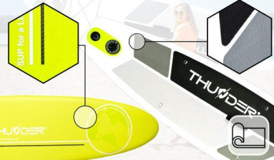 Будкрам купити SUP-дошка THUNDER PLANET-LIME 320 SUP-дошка THUNDER PLANET-LIME 320 6