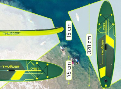 Будкрам купити SUP-дошка THUNDER CYBER 320 SUP-дошка THUNDER CYBER 320 3