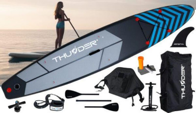 Будкрам купити SUP-дошка THUNDER STEEL BLUE 365 SUP-дошка THUNDER STEEL BLUE 365 4