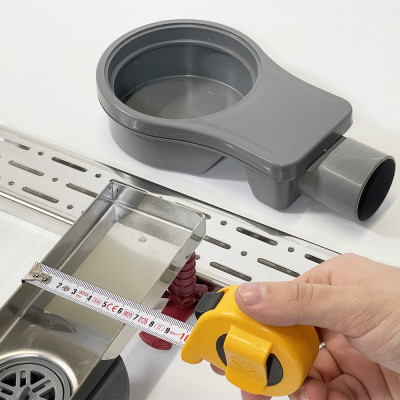 Будкрам купить Душевой трап ALFA ROTATION 40 см, горизонтальный, с двойным затвором, поворотный сифон, решётка дождь Sanpreis Душевой трап ALFA ROTATION 40 см, горизонтальный, с двойным затвором, поворотный сифон, решётка дождь Sanpreis 6