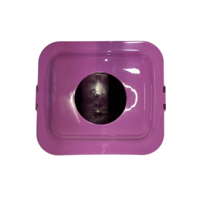 Будкрам купити Контейнери для сортування сміття, 4 баки х70Л, з кришкою, пластик, фуксія Afacan Plastik Контейнери для сортування сміття, 4 баки х70Л, з кришкою, пластик, фуксія Afacan Plastik 3