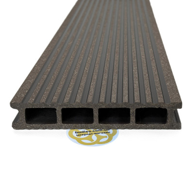 Будкрам купити Терасна дошка EGE 140x25 мм, пустотіла, шоколад Sanpreis Терасна дошка EGE 140x25 мм, пустотіла, шоколад Sanpreis 2