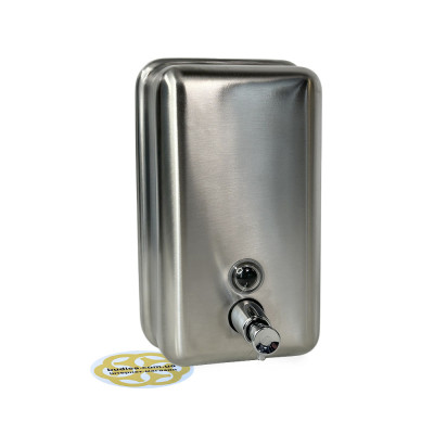 Будкрам купить Дозатор для жидкого мыла 1Л, нержавеющая сталь Mesa