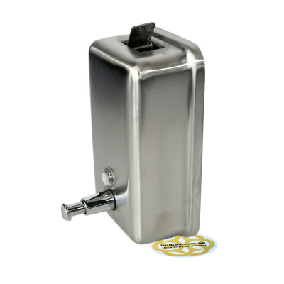 Будкрам купить Дозатор для жидкого мыла 1Л, нержавеющая сталь Mesa Дозатор для жидкого мыла 1Л, нержавеющая сталь Mesa 2