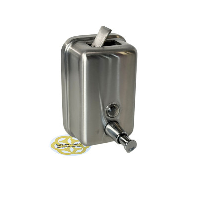 Будкрам купити Дозатор для рідкого мила 500 мл, нержавіюча сталь Дозатор для рідкого мила 500 мл, нержавіюча сталь 3