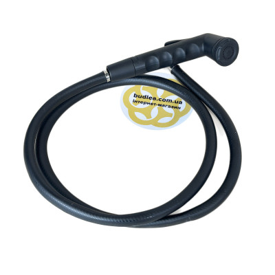 Будкрам купить Гигиенический душ Felix 1/2", пластик, ПВХ шланг, черный Sanpreis