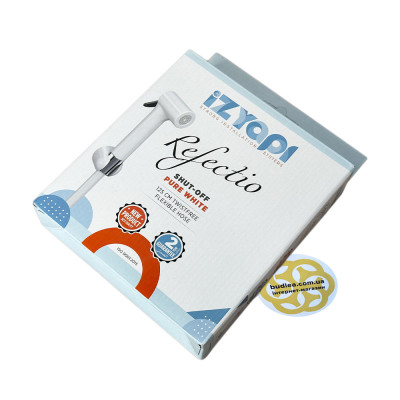 Будкрам купить Гигиенический душ Refectio 1/2", пластик, ПВХ шланг, белый Sanpreis Гигиенический душ Refectio 1/2", пластик, ПВХ шланг, белый Sanpreis 5