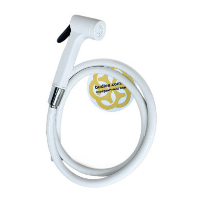 Будкрам купить Гигиенический душ Consolatus 1/2", пластик, ПВХ шланг, белый Sanpreis