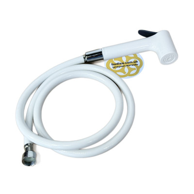 Будкрам купить Гигиенический душ Refectio 1/2", пластик, ПВХ шланг, белый Sanpreis Гигиенический душ Refectio 1/2", пластик, ПВХ шланг, белый Sanpreis 3