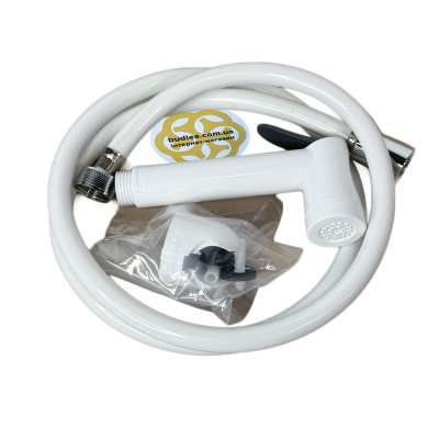 Будкрам купити Гігієнічний душ Somnium 1/2", пластик, ПВХ шланг, білий Sanpreis Гігієнічний душ Somnium 1/2", пластик, ПВХ шланг, білий Sanpreis 4