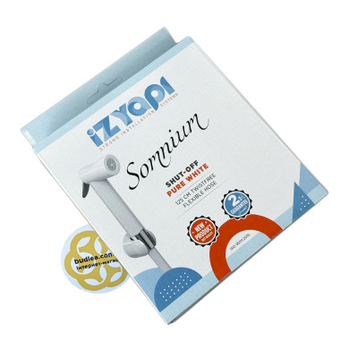 Будкрам купити Гігієнічний душ Somnium 1/2", пластик, ПВХ шланг, білий Sanpreis Гігієнічний душ Somnium 1/2", пластик, ПВХ шланг, білий Sanpreis 2