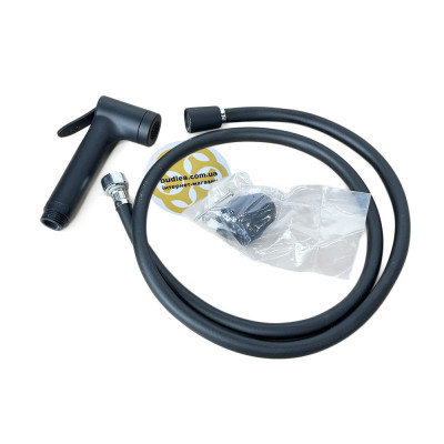 Будкрам купить Гигиенический душ Refectio 1/2", пластик, ПВХ шланг, черный Sanpreis Гигиенический душ Refectio 1/2", пластик, ПВХ шланг, черный Sanpreis 5