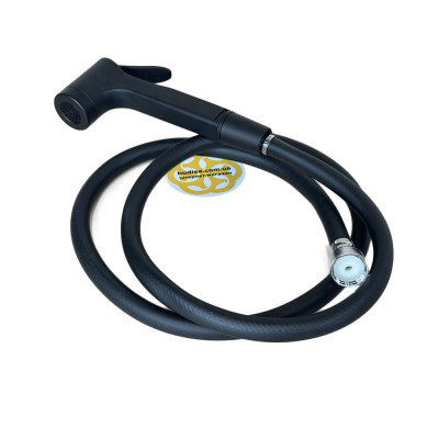 Будкрам купить Гигиенический душ Consolatus 1/2", пластик, ПВХ шланг, черный Sanpreis