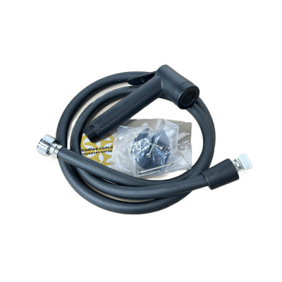 Будкрам купить Гигиенический душ Somnium 1/2", пластик, ПВХ шланг, черный Sanpreis Гигиенический душ Somnium 1/2", пластик, ПВХ шланг, черный Sanpreis 3