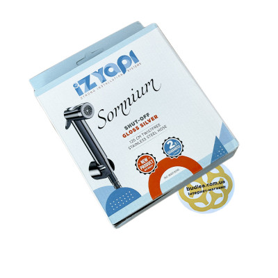 Будкрам купить Гигиенический душ Somnium 1/2", пластик, шланг нержавеющая сталь, хром Sanpreis Гигиенический душ Somnium 1/2", пластик, шланг нержавеющая сталь, хром Sanpreis 4