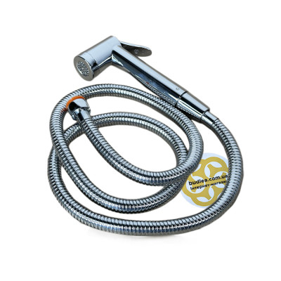 Будкрам купить Гигиенический душ Somnium 1/2", пластик, шланг нержавеющая сталь, хром Sanpreis