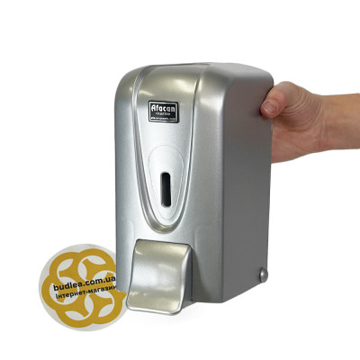 Будкрам купити Дозатор для рідкого мила-піни 1Л, пластик, сірий Afacan Plastik Дозатор для рідкого мила-піни 1Л, пластик, сірий Afacan Plastik 4