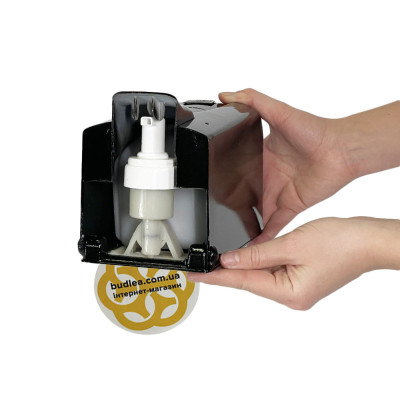 Будкрам купити Дозатор для рідкого мила-піни 1Л, пластик, чорний Afacan Plastik Дозатор для рідкого мила-піни 1Л, пластик, чорний Afacan Plastik 4