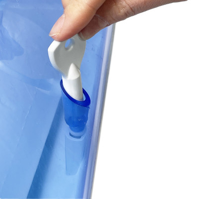 Будкрам купить Диспенсер для рулонных  бумажных полотенец, пластик, голубой прозрачный Afacan Plastik Диспенсер для рулонных  бумажных полотенец, пластик, голубой прозрачный Afacan Plastik 2