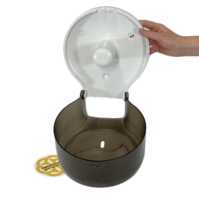 Будкрам купити Диспенсер для туалетного паперу джамбо, з нижнім витягуванням, прозорий димчастий Afacan Plastik Диспенсер для туалетного паперу джамбо, з нижнім витягуванням, прозорий димчастий Afacan Plastik 4