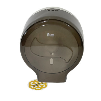 Будкрам купить Диспенсер для туалетной бумаги джамбо,  с нижним вытяжением, прозрачный дымчатый Afacan Plastik