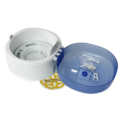 Будкрам купить Диспенсер для туалетной бумаги MINIс боковым вытяжением, голубой прозрачный Afacan Plastik Диспенсер для туалетной бумаги MINIс боковым вытяжением, голубой прозрачный Afacan Plastik 3