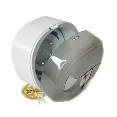 Будкрам купить Диспенсер для туалетной бумаги MINIс боковым вытяжением, прозрачный дымчатый Afacan Plastik Диспенсер для туалетной бумаги MINIс боковым вытяжением, прозрачный дымчатый Afacan Plastik 2