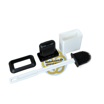 Будкрам купить Ершик для унитаза MASTER силиконовый, промоугольный Sanpreis Ершик для унитаза MASTER силиконовый, промоугольный Sanpreis 4