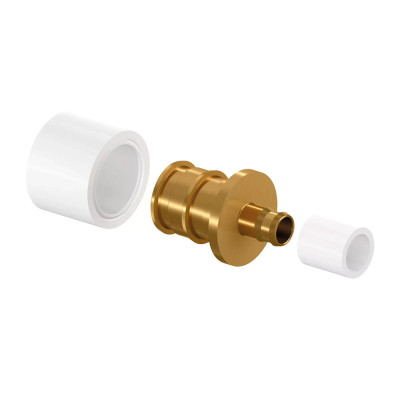 Будкрам купить Фитинг редукционный латунный Uponor Minitec Q&E 20×9,9 мм Uponor