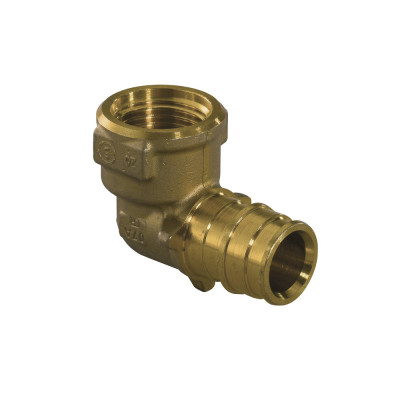 Будкрам купить Колено 90° Uponor Q&E с внутренней резьбой   Ø20x1/2″ латунь Uponor