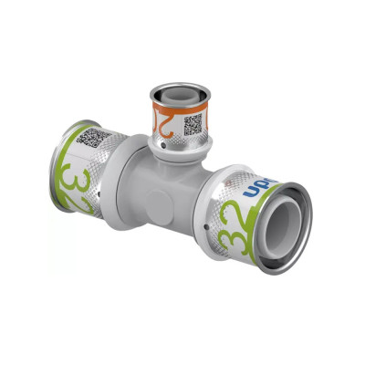 Будкрам купить Пресс-тройник редукционный PPSU Ø32х20х32 Uponor S-Press PLUS Uponor