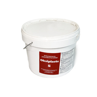 Будкрам купить Двухкомпонентный полиуретановый герметик Oksiplast для швов, 12 кг Tenax Двухкомпонентный полиуретановый герметик Oksiplast для швов, 12 кг Tenax 2