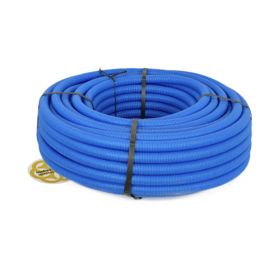 Будкрам купить Гофротруба 25/20 для трубы  Ø16x2, синий, бухта 50 м Uponor