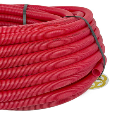 Будкрам купить Гофра  28/23 для трубы  Ø18х2/20х2,25 красный, бухта 50 м Uponor Гофра  28/23 для трубы  Ø18х2/20х2,25 красный, бухта 50 м Uponor 2