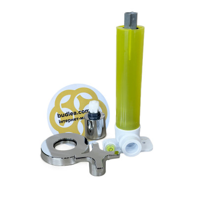 Будкрам купить Запорный клапан Felix 1/2" скрытого монтажа, с краном Sanpreis