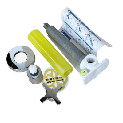 Будкрам купить Запорный клапан Felix 1/2" скрытого монтажа, с краном Sanpreis Запорный клапан Felix 1/2" скрытого монтажа, с краном Sanpreis 2